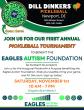 Dill Dinkers Newport to host Pickleball Tournament benefitting Eagles Autism Foundation on November 1
