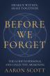 Aaron Scott’s Before We Forget Reaches Amazon Bestseller Status, Calling Readers to a Global Awakening