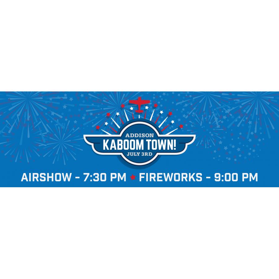 Addison Kaboom Town!® Presents 40 Years of Fireworks with Air Show and