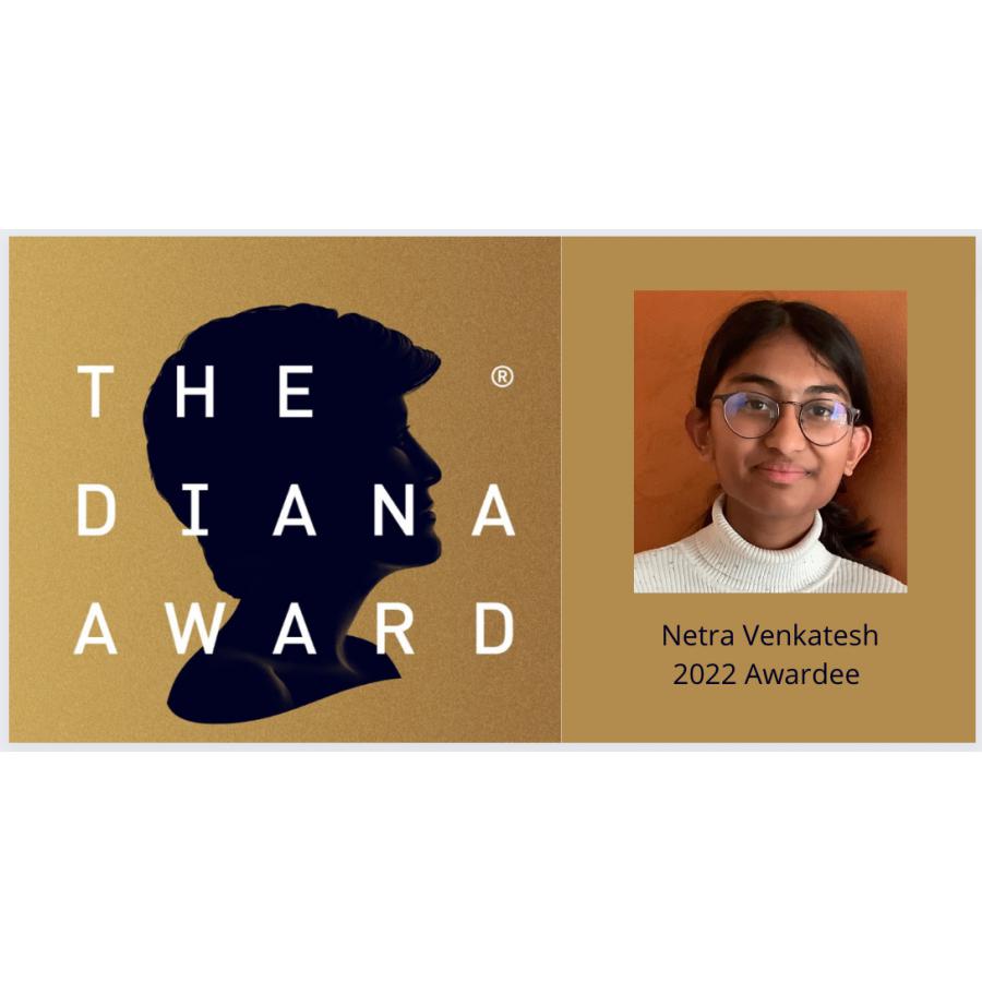 A young student in the UAE is awarded the Diana Award for 2022 on