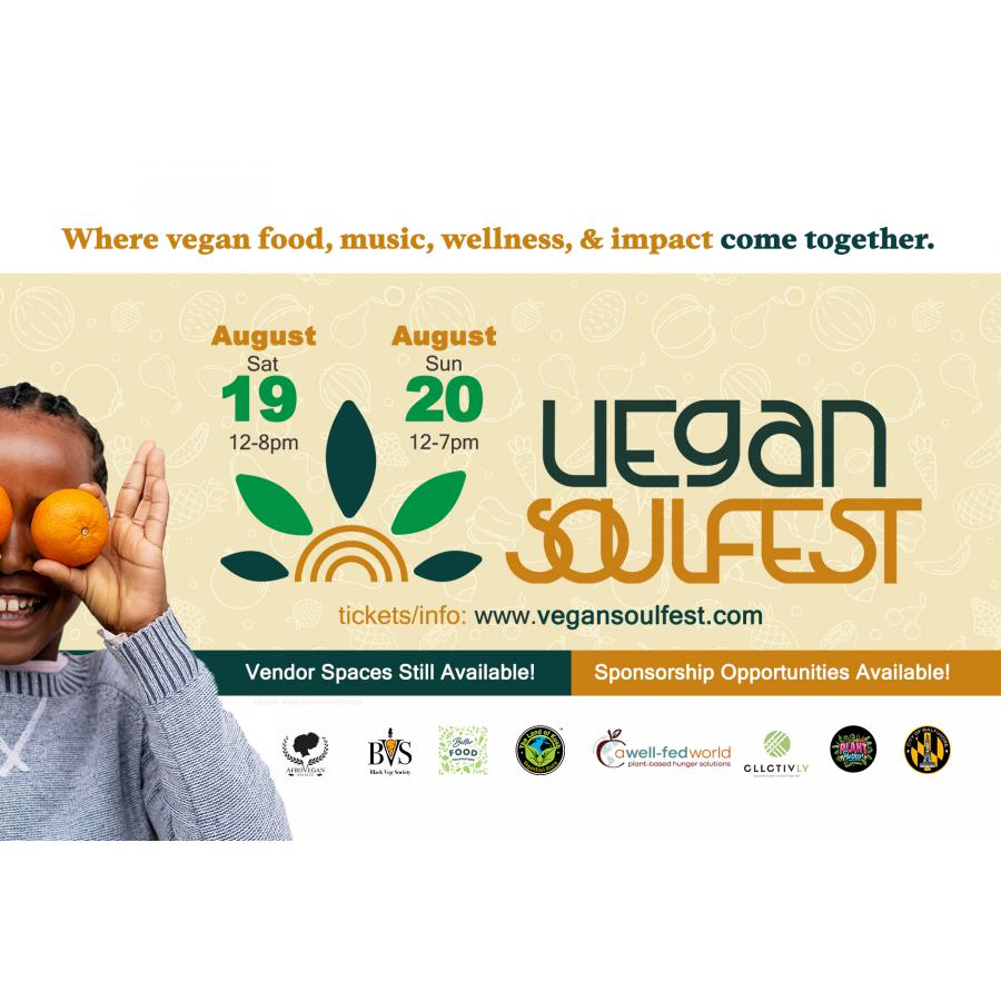 Baltimore City Is Set To Be The Center Of Attention At The 8th Annual   Vegan Soulfest 2023 Flyer 