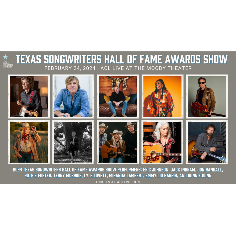 Texas Heritage Songwriters Association Announces 2024 Texas Songwriters