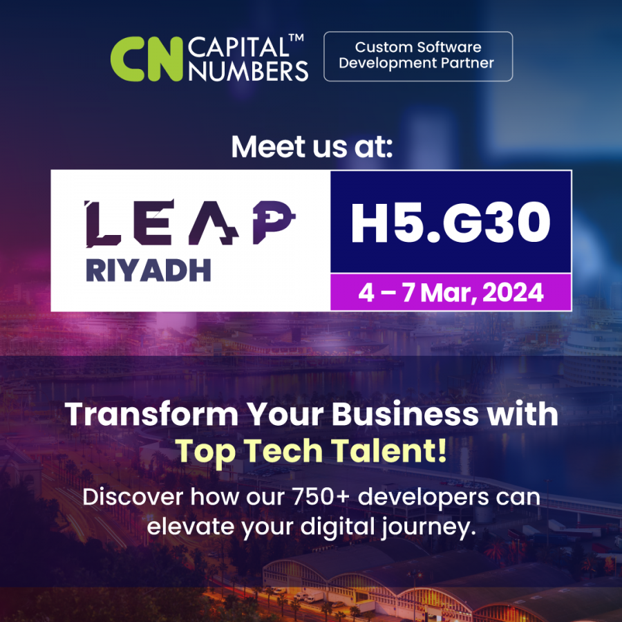 Capital Numbers is All Set to Participate in LEAP, 2024 EIN Presswire