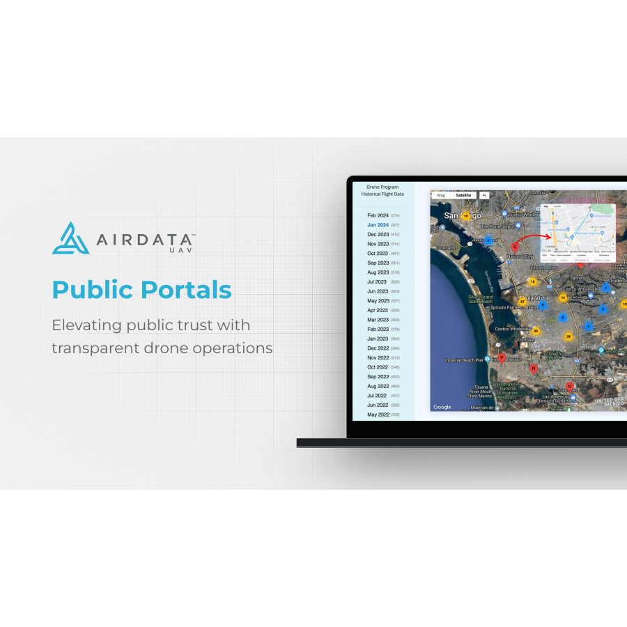 AirData UAV Expands Public-Facing Features to Advance Law Enforcement ...