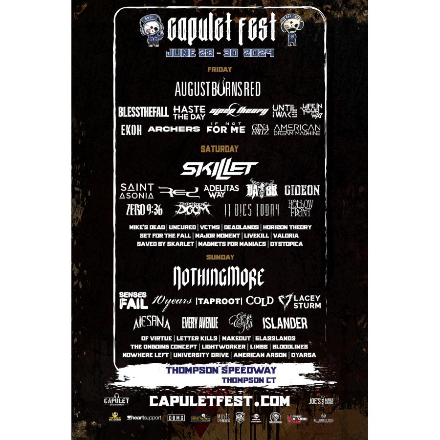 The Time is Almost Here for Capulet Fest 2024 with Full Lineup