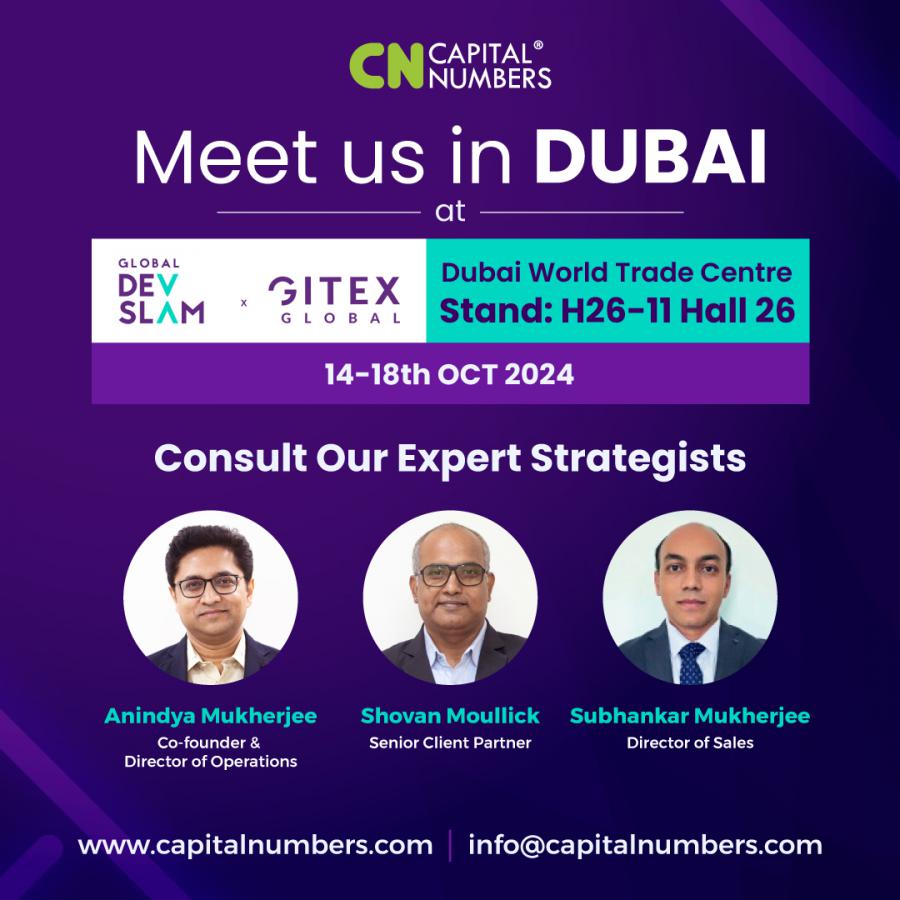 Capital Numbers Set to Participate at GITEX Global 2024 in Dubai