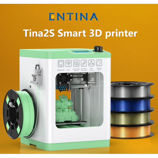 ENTINA Tina2S Smart 3D Printer Brings Halloween Creativity to Life